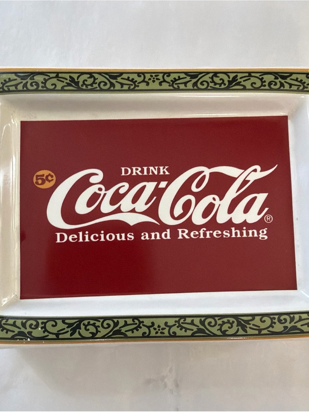 Vintage Coca Cola “Coke” Sink Soap / Trinket Holder
